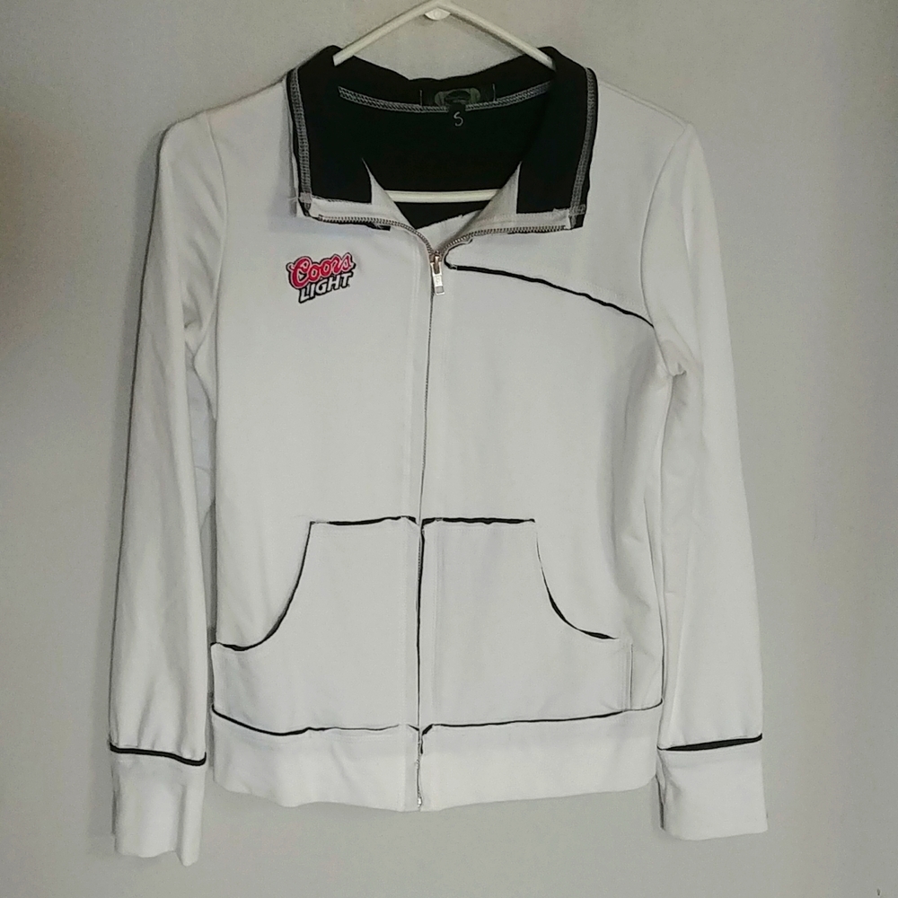 NWOT Coors Light Zipper Sweater